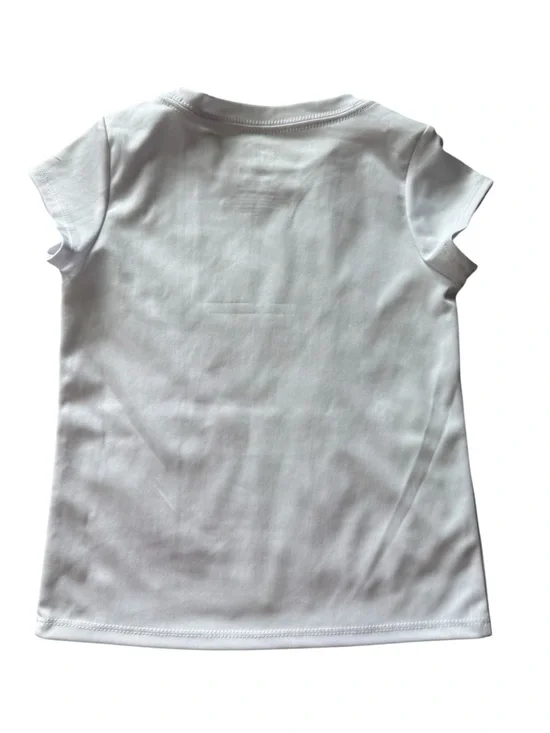 Nike Girls White & Pink "Just Do It!" Short Set - Picture 6 of 9